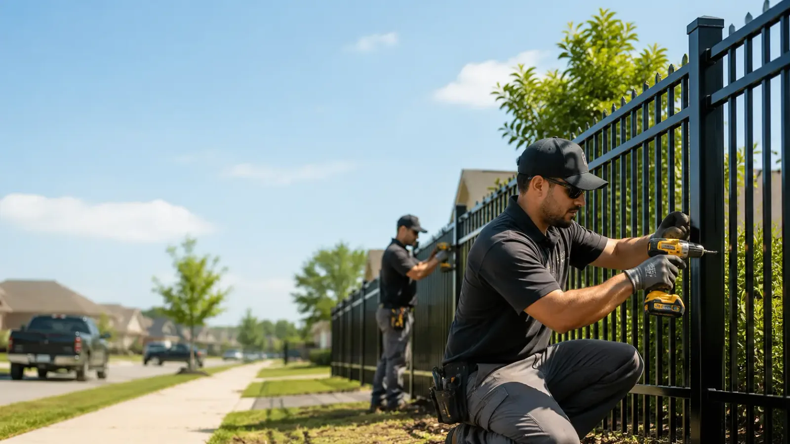 Metal Fence Installation in Cedarville, IL